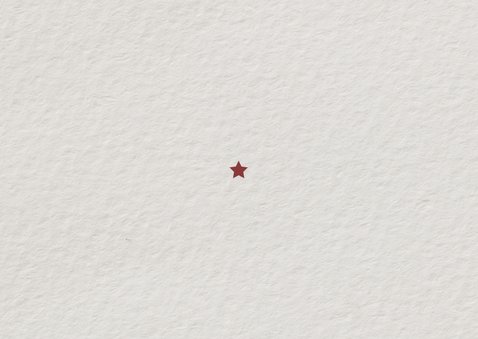 Kerstkaart rood ruitpatroon met foto Achterkant