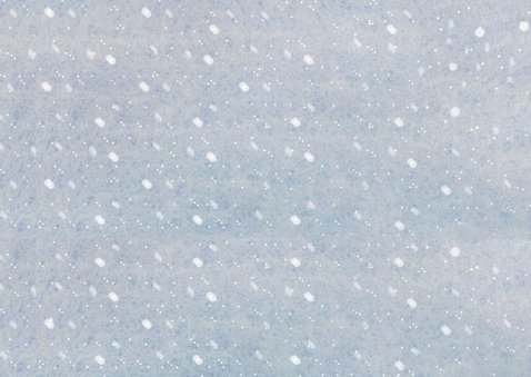 Kerstkaart samen een sneeuwpop maken Achterkant