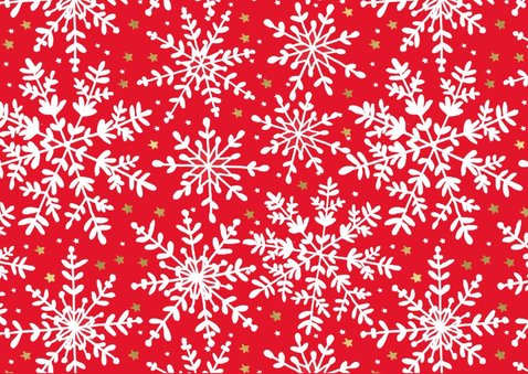 Kerstkaart Sneeuw kader 2