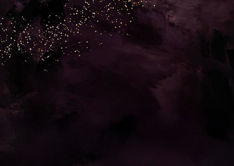 Kerstkaart stijlvol grote tekst merry christmas goud  2