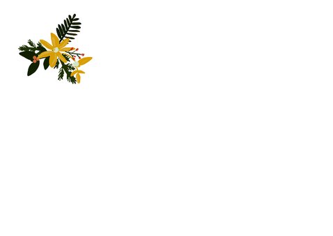 Kerstkaart streep -HM 2