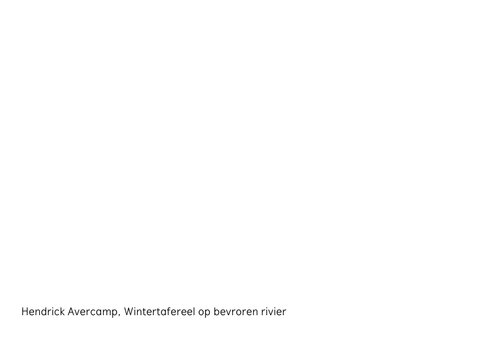 Kerstkaart van Hendrick Avercamp, Wintertafereel 2