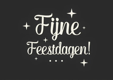 Kerstkaart zwart wit met foto 2
