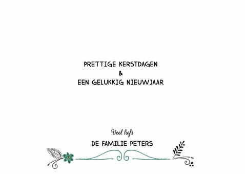 Kerstkaarten Vintage Papier 3
