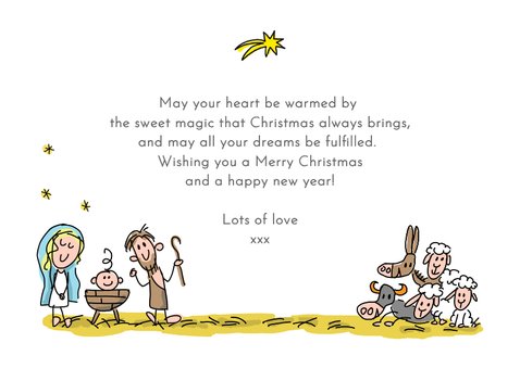 Kerststal met Josef en Maria in 2026 3