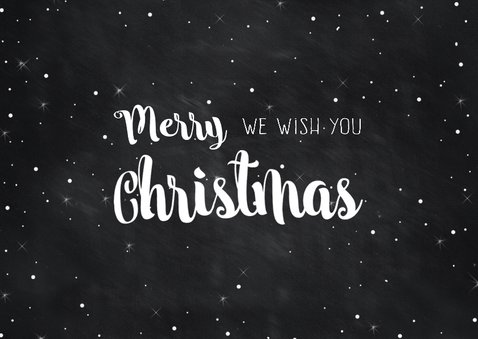 Kerstwens met mooie letters 2