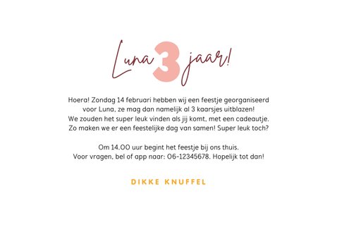 Kinderfeestje drive in uitnodiging auto stoet feest confetti 3