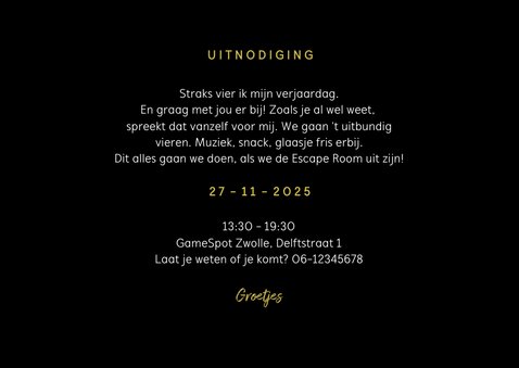 Kinderfeestje escape room slot foto deur confetti 3