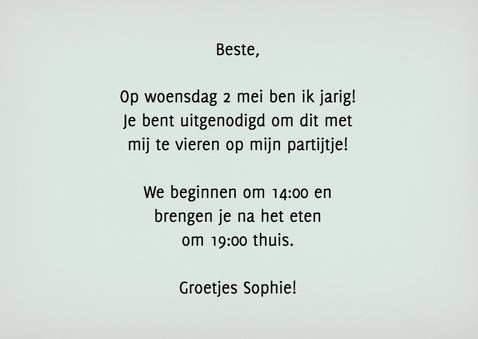 Kinderfeestje ijsje meisje 2