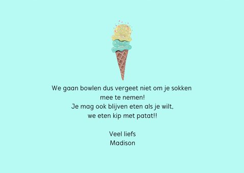 Kinderfeestje met een lekker ijsje 3