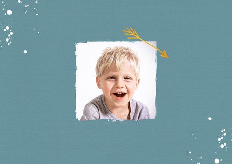 Kinderfeestje stoer met t-rex en hippe goudlook accenten 2