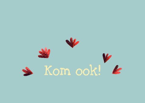 Kinderfeestje uitnodiging met tijger en wasbeer 2
