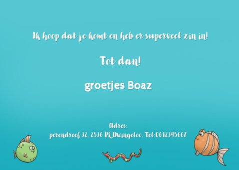 Kinderfeestje uitnodiging Piratenfeest 3