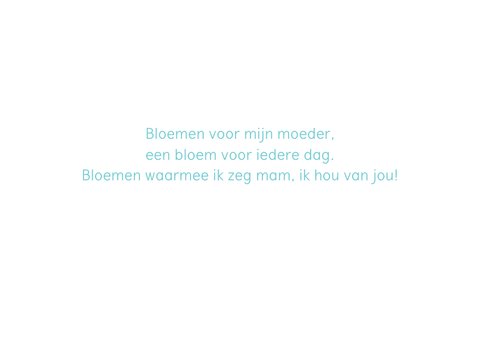 Kleurrijke Moederdag kaart 3
