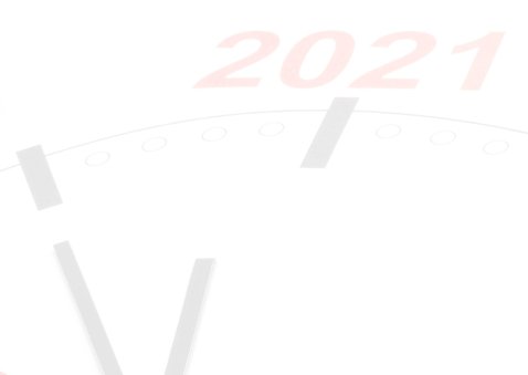 Klok telt af naar 2021 2