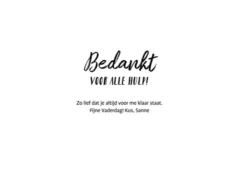 Klusboeket voor Papa 3
