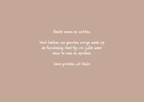 Kunstkaart met vrolijk bloemenveld 3