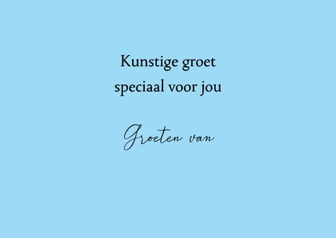 Kunstkaart - Nestkatten Lente 3