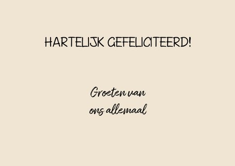 Leuke verjaardagskaart met 2 knuffelende olifanten 3