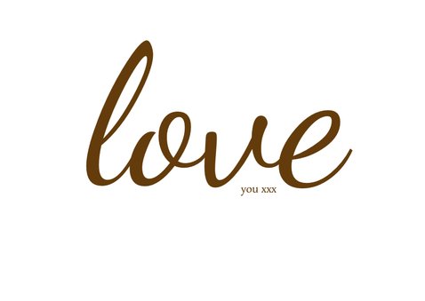 Liefde Kaart Burst Of Love 3