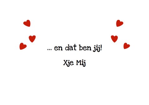 Liefde Valentijn Eendje voor mij 3