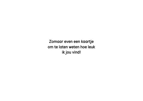 Liefdeskaart met cactus met ik vind jou zooooo leuk! 2