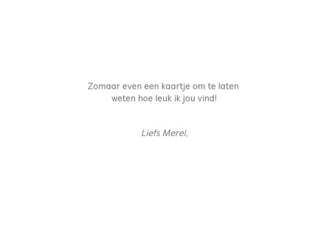 Liefdeskaart met cactus met ik vind jou zooooo leuk! 2