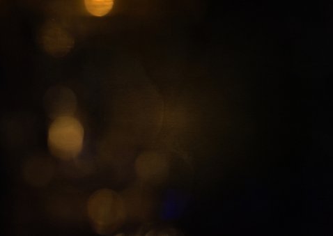 Liggende kerstkaart 2027 3D met vuurwerk Achterkant