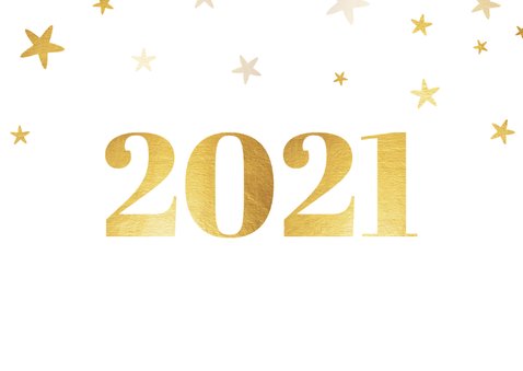 Liggende zakelijke kerstkaart 2021 met logo ruit en sterren 2
