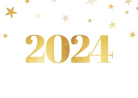 Liggende zakelijke kerstkaart 2024 met logo ruit en sterren 2
