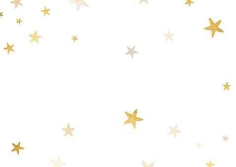 Liggende zakelijke kerstkaart 2024 met logo ruit en sterren Achterkant
