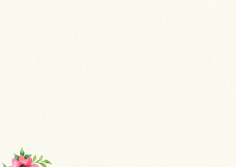 Linnen look met bloemen - DH 2