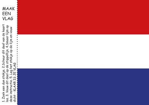 Maak een nederlandse vlag 2
