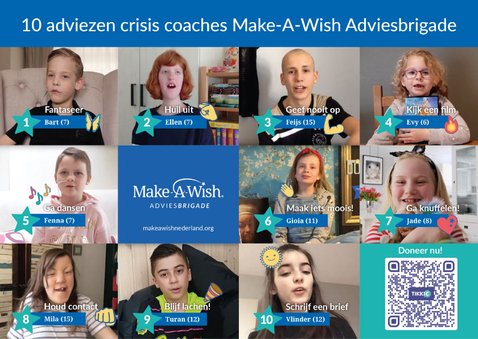 Make-A-Wish 10 adviezen Adviesbrigade crisis coaches 2