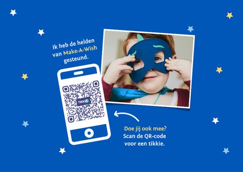 Make-A-Wish kaart blijf positief 2