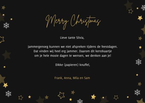 Make-A-Wish kerst Merry Christmas met foto en sterren 3
