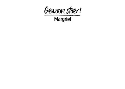 Margriet - gewoon stoer roze 2