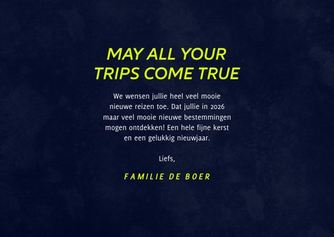 May all your trips come true 3