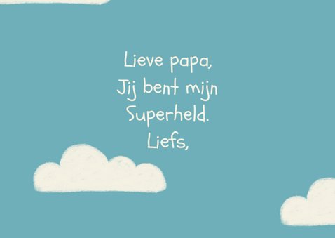 Mijn papa is mijn superheld 3