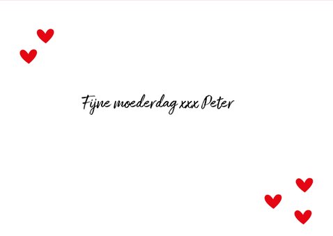 Moederdagkaart I love MOM 3