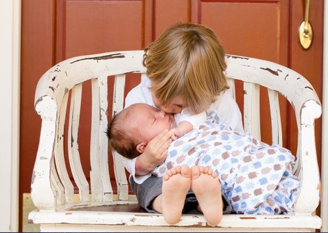 Moederdagkaart voor oma met eigen foto, namen en tekst 2