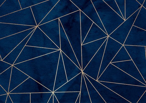 Neujahrskarte stilvoll geometrisch mit Fotos 2