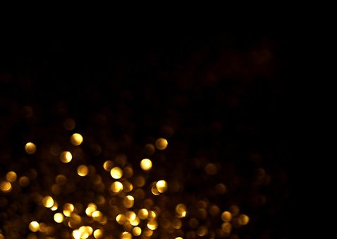 Neutrale kerstkaart glitter - LO 2