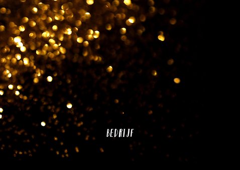 Neutrale kerstkaart glitter - LO 3