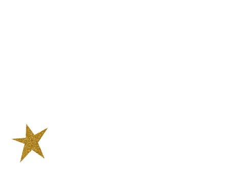 Nieuwjaar goud 366 dagen Achterkant