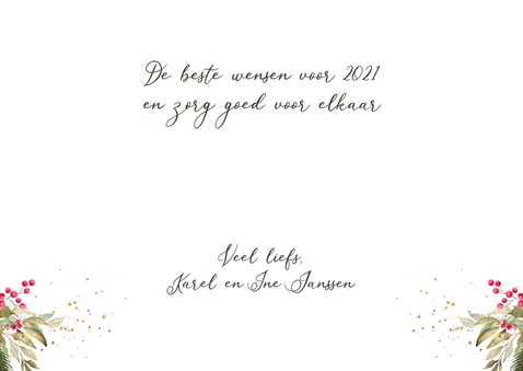 Nieuwjaarskaart arreslee Anton Pieck illustratie 3