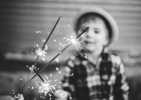 Nieuwjaarskaart 'Best Wishes' goudlook met foto 2