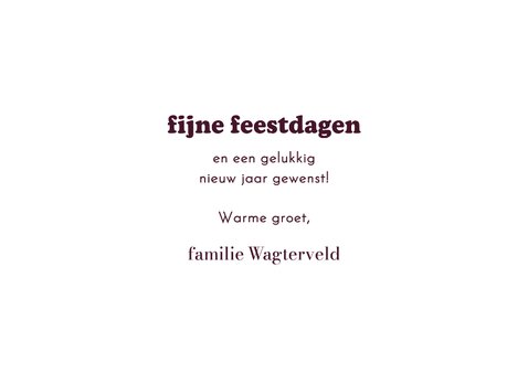 Nieuwjaarskaart botanisch groot jaartal 3