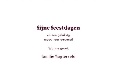 Nieuwjaarskaart botanisch groot jaartal 3