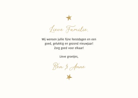 Nieuwjaarskaart fotocollage Corona - zorg goed voor elkaar 3